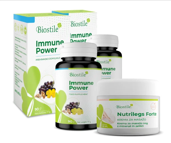 2x Immune Power + Nutrilegs Forte (dar)