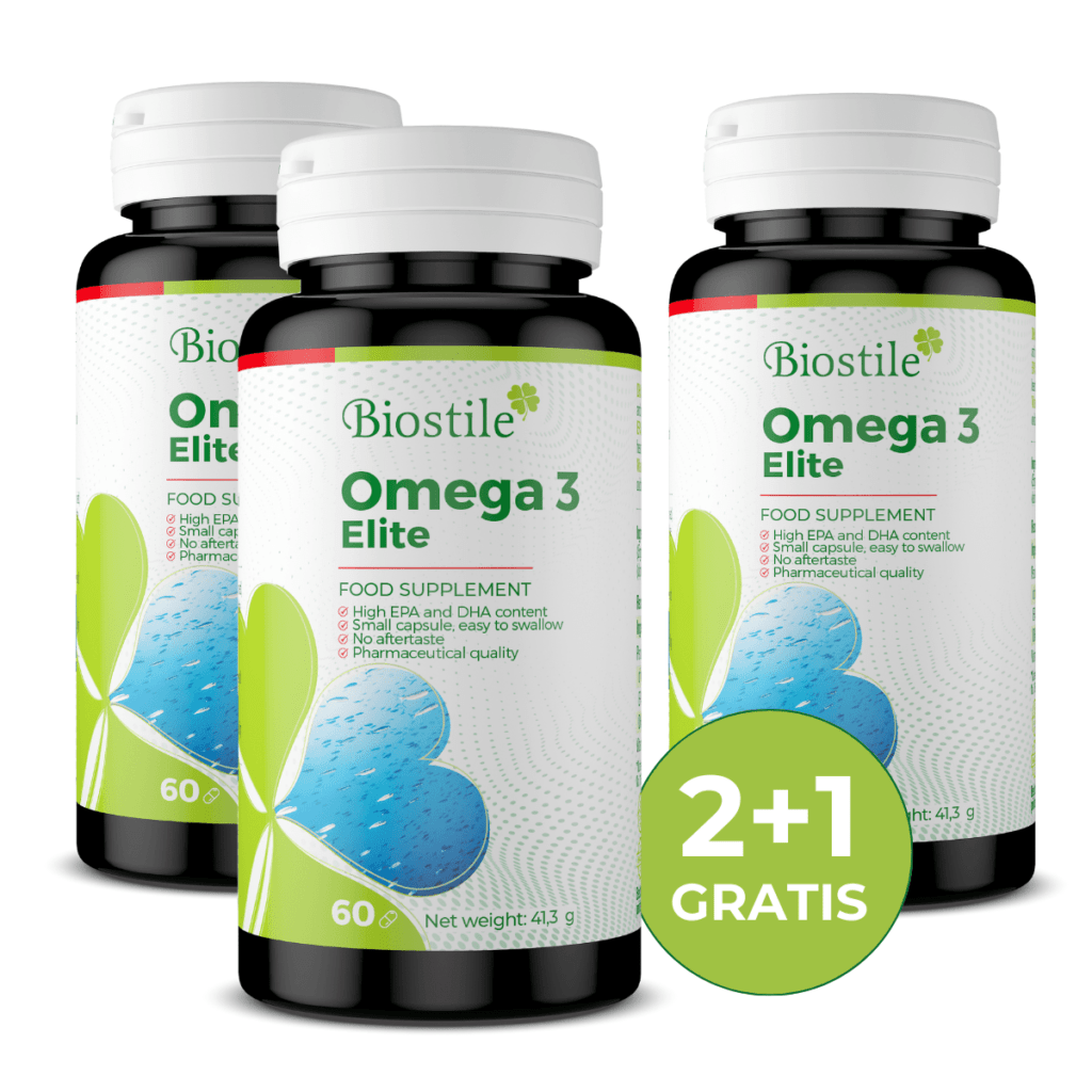 Omega 3 Elite 2+1 GRATIS