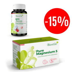 Pure magnesium + Koenzim Q10 (-15%)