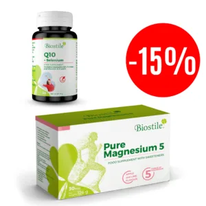 Pure magnesium + Koenzim Q10 (-15%)