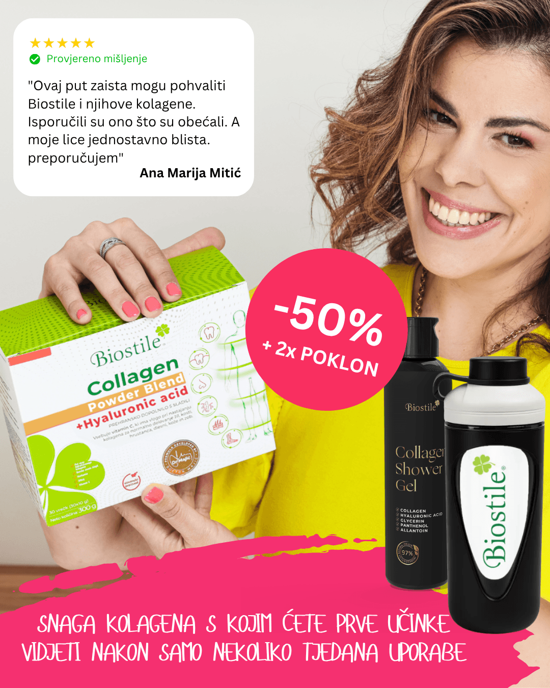 brand collagen s hialuronsko kislino darilo shaker mladosten videz lp 1